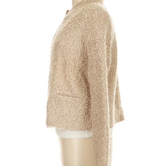 Olivia Grey Cream Cardigan-M - Picture 4 of 6